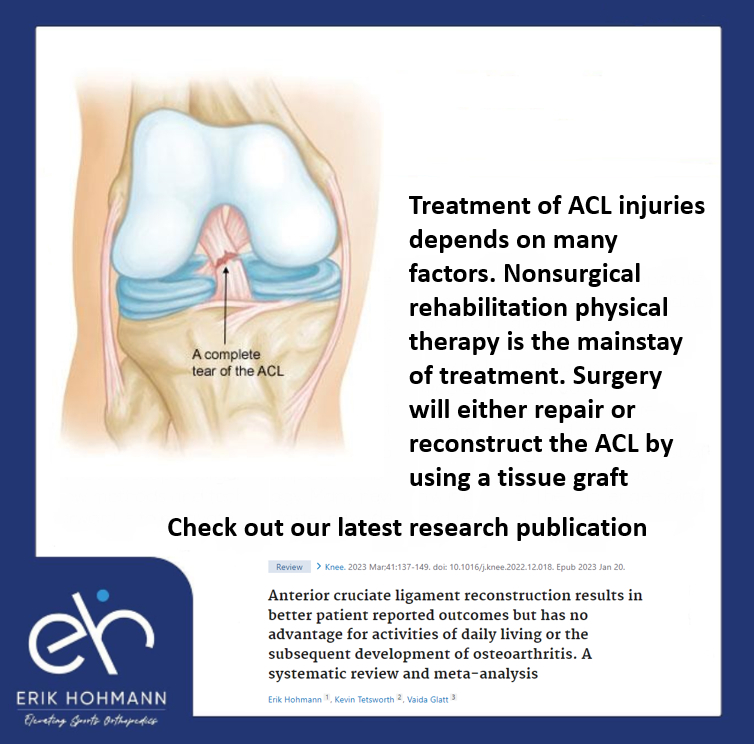 Treatment of ACL injuries in Dubai